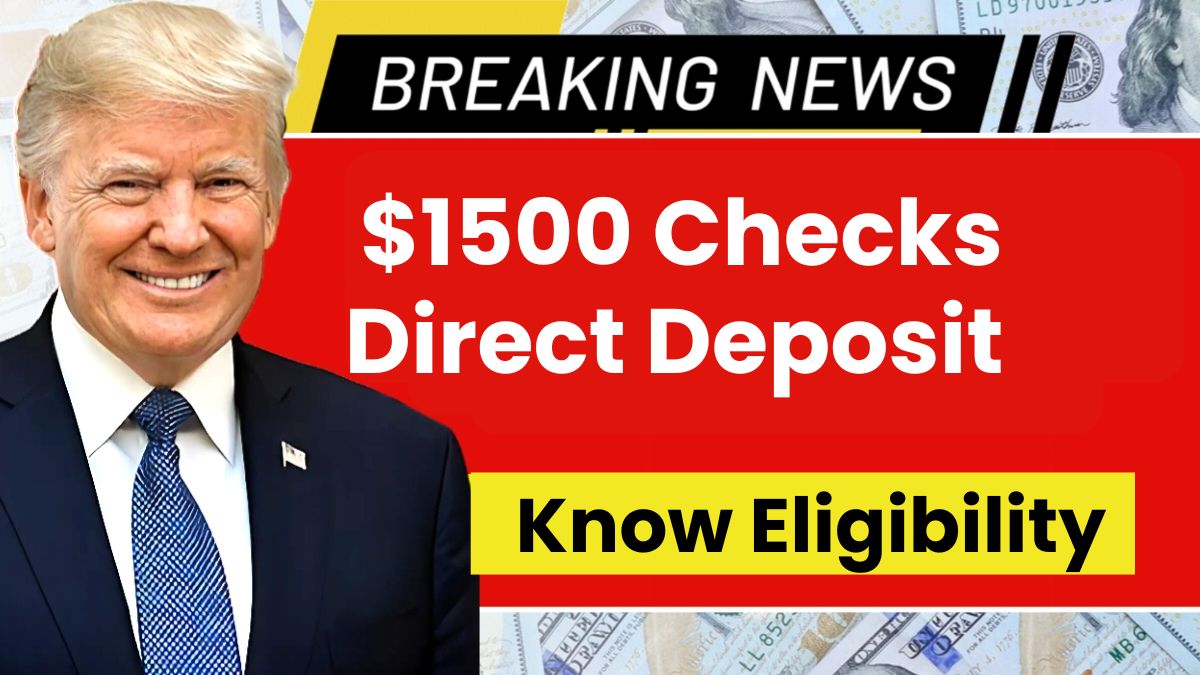 $1500 Checks Direct Deposit 2025