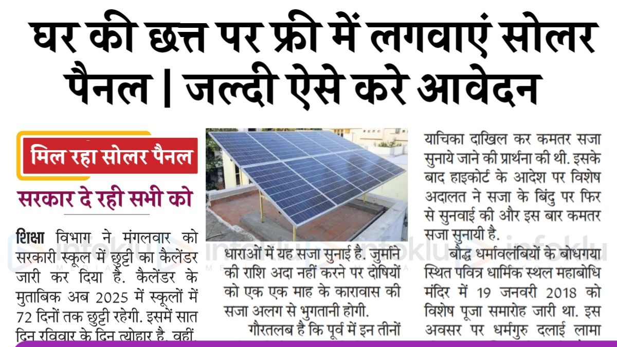 Solar Rooftop Panel Scheme
